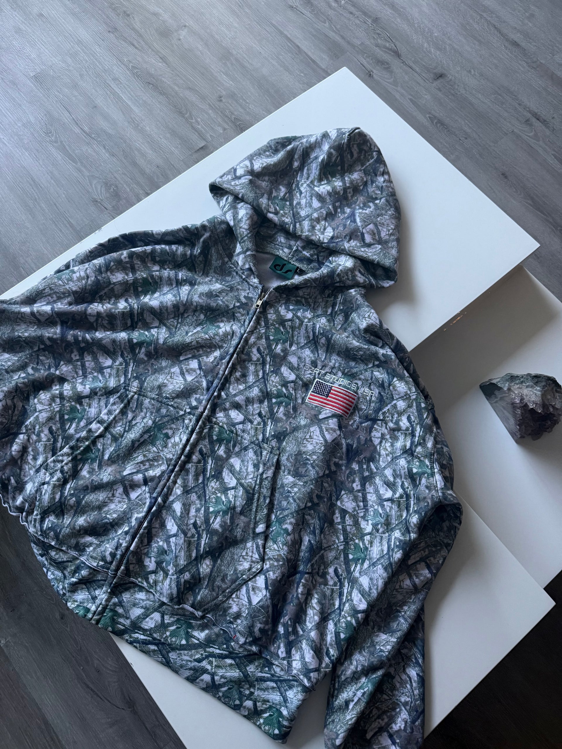 TRAINING ZIP UP - CAMO